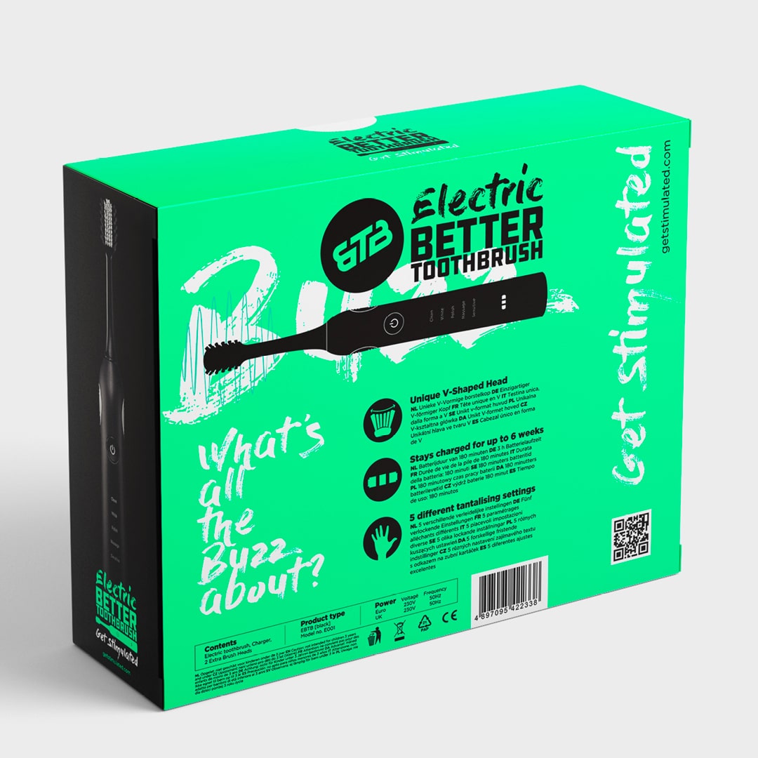 Better Toothbrush verpakking ontwerp 1