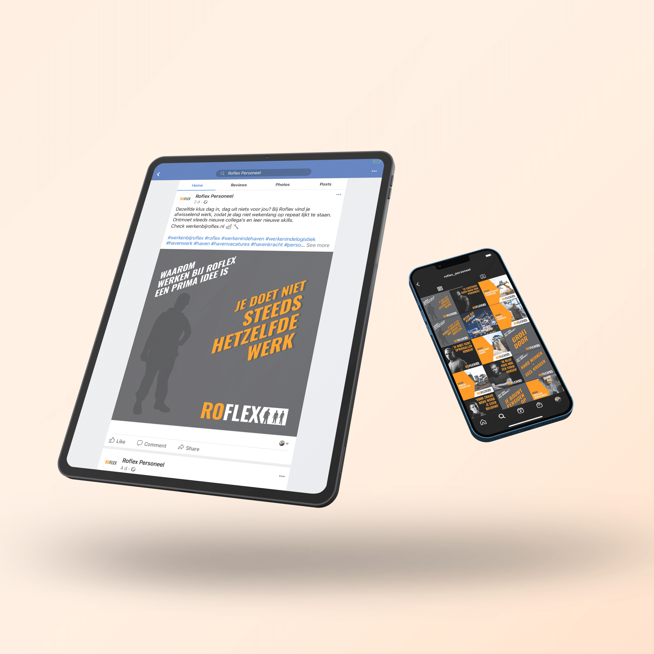 Roflex Personeel social post 3