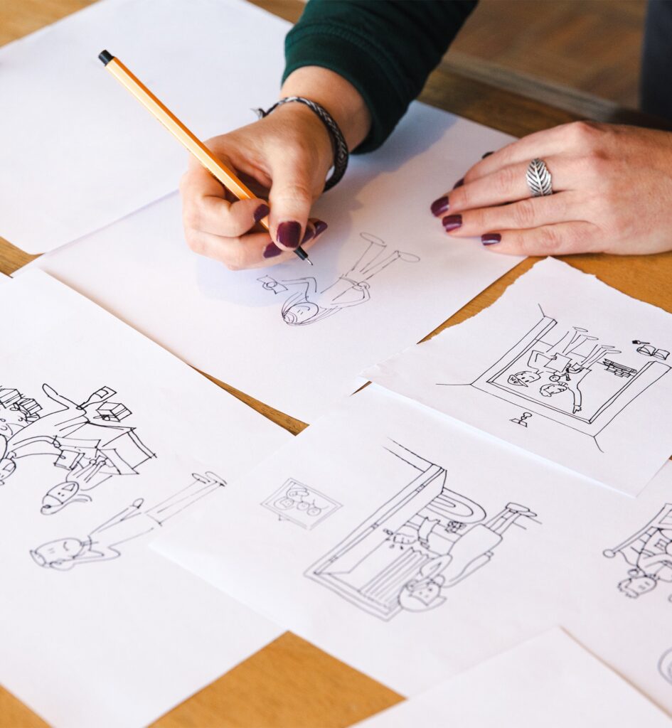 animatie in ontwikkeling